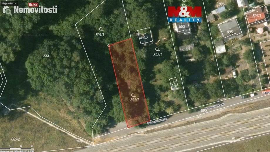 Prodej stavebního pozemku 604 m², Plzeň