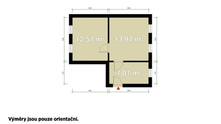 Prodej chaty 33 m², Zemětice