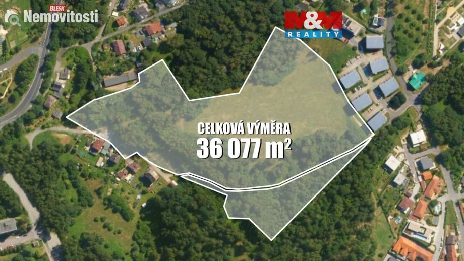 Prodej louky 36 077 m², Liberec