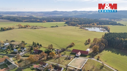 Prodej stavebního pozemku 1 289 m², Bor