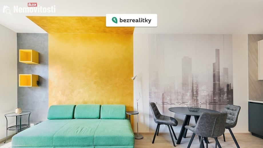 Prodej bytu 1+kk 37 m², Praha - Hloubětín