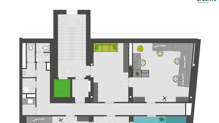Pronájem kanceláře 22 m², Liberec III-Jeřáb