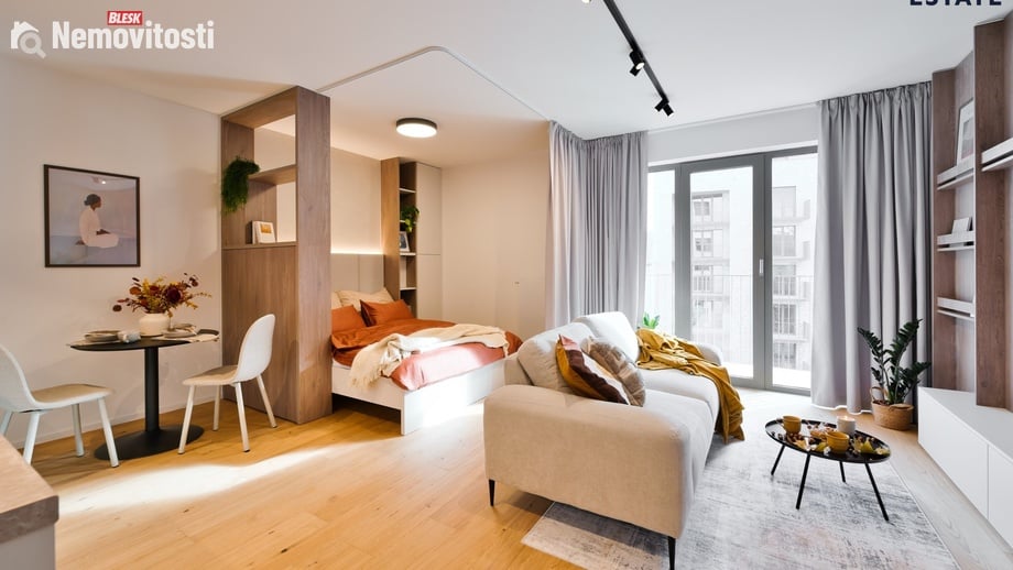 Pronájem bytu 1+kk 48 m², Brno - Zábrdovice