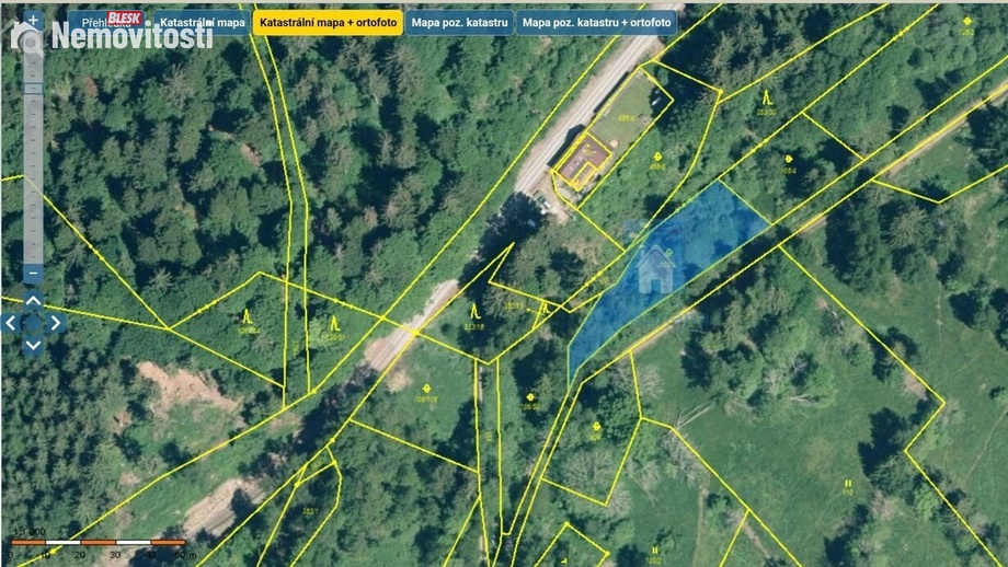 Prodej louky 1 058 m², Lenora