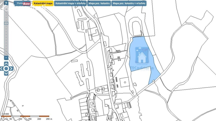 Prodej louky 23 101 m², Horní Vltavice