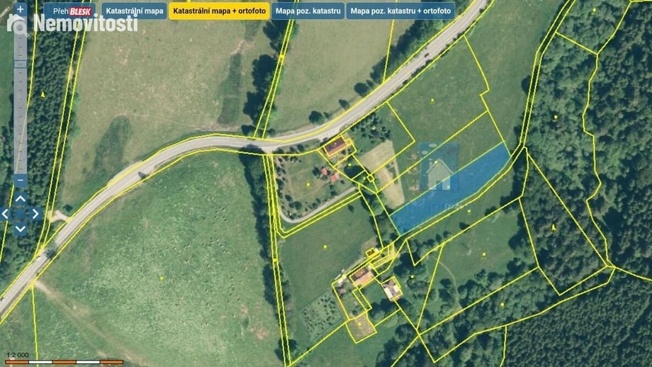 Prodej louky 2 731 m², Horní Vltavice