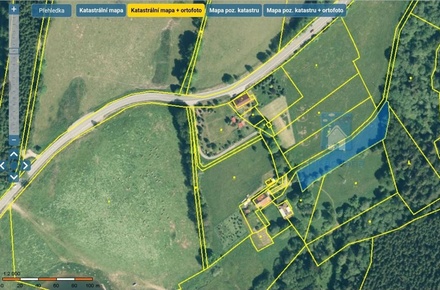 Prodej louky 2 704 m², Horní Vltavice