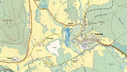 Prodej louky 55 813 m², Lenora