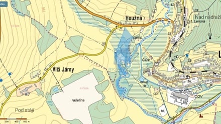 Prodej louky 55 813 m², Lenora