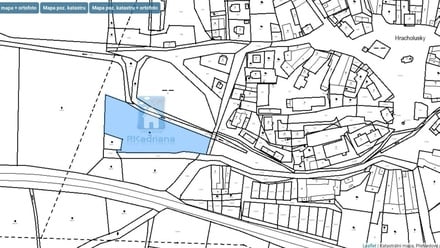 Prodej stavebního pozemku 6 509 m², Hracholusky u Prachatic