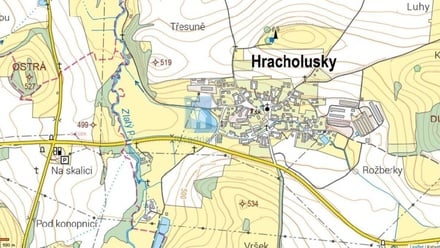 Prodej stavebního pozemku 6 509 m², Hracholusky u Prachatic