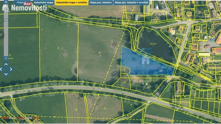 Prodej stavebního pozemku 6 509 m², Hracholusky u Prachatic