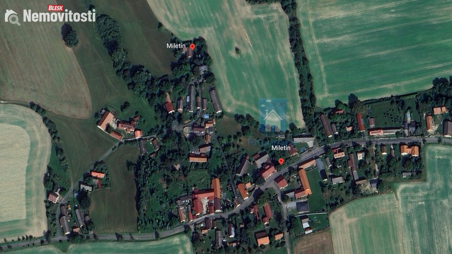 Prodej stavebního pozemku 1 517 m², Onomyšl - Miletín u Onomyšle