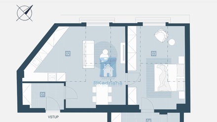 Prodej bytu 2+kk 63 m², Praha 3