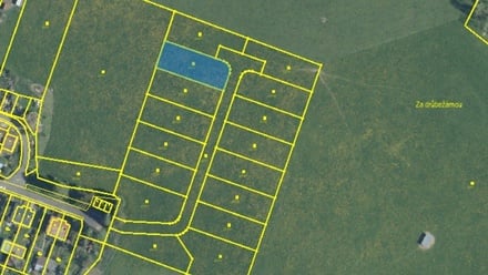 Prodej stavebního pozemku 941 m², Březová