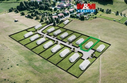 Prodej stavebního pozemku 941 m², Březová