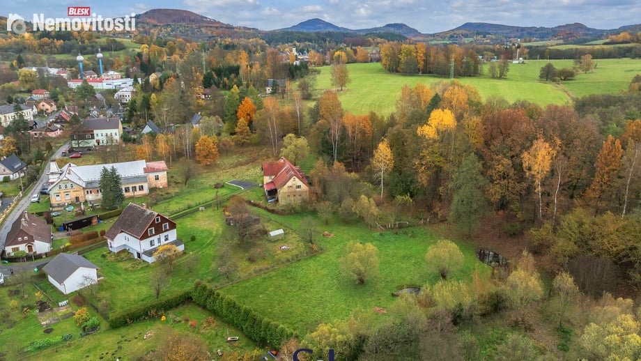 Prodej stavebního pozemku 3 549 m², Chřibská