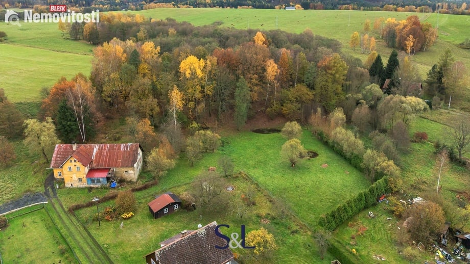 Prodej stavebního pozemku 2 544 m², Chřibská