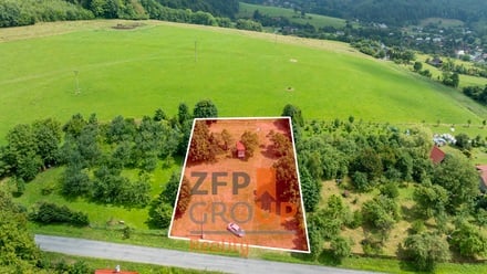 Prodej stavebního pozemku 2 142 m², Oznice