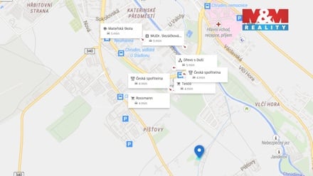 Prodej zahrady 1 691 m², Chrudim