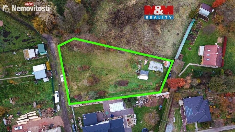 Prodej zahrady 1 691 m², Chrudim