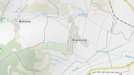 Prodej pole 9 015 m², Brumovice