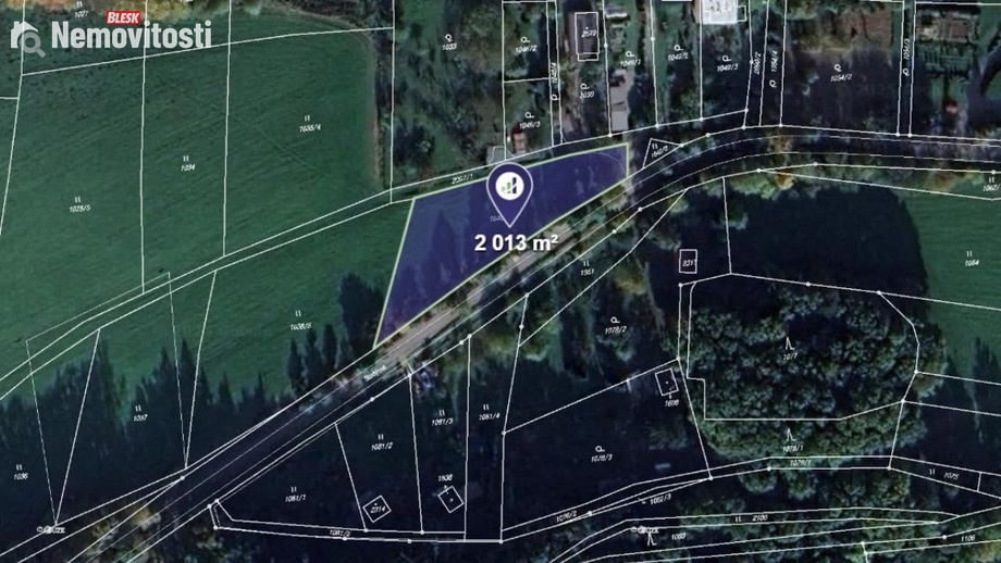 Prodej louky 2 013 m², Nové Město nad Metují