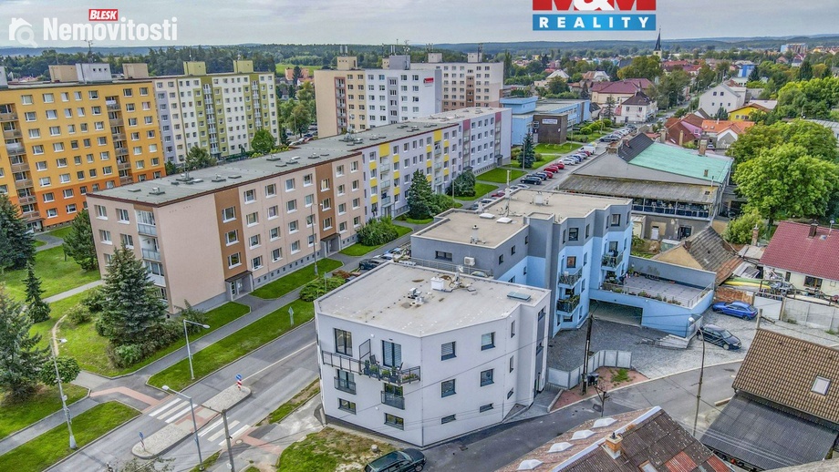 Pronájem bytu 1+kk 34 m², Nýřany