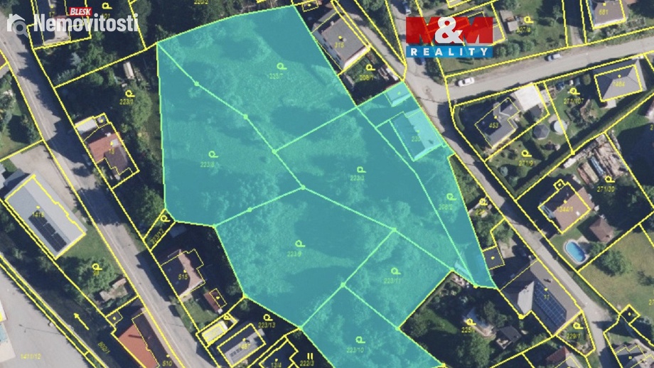 Prodej stavebního pozemku 6 890 m², Česká Třebová