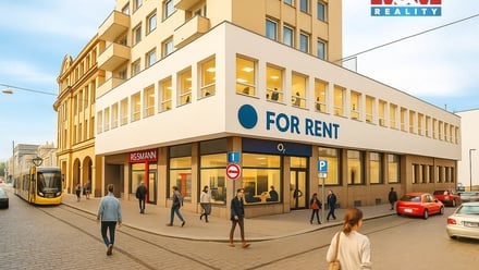 Pronájem obchodního prostoru 182 m², Plzeň 3