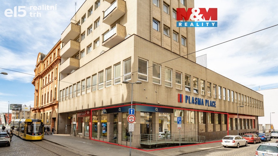 Pronájem obchodního prostoru 182 m², Plzeň 3