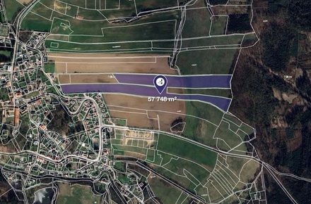 Prodej pole 57 748 m², Žumberk