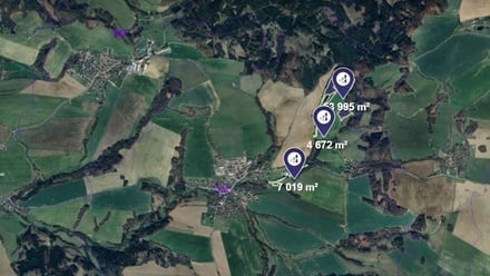 Prodej lesa 65 686 m², Petroupim