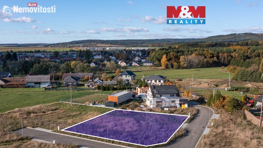 Prodej stavebního pozemku 882 m², Svojkovice