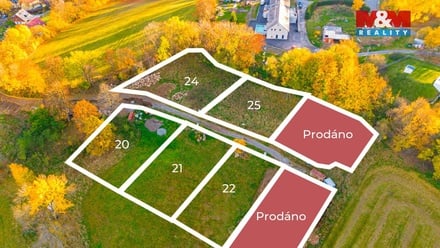 Prodej stavebního pozemku 1 111 m², Vimperk