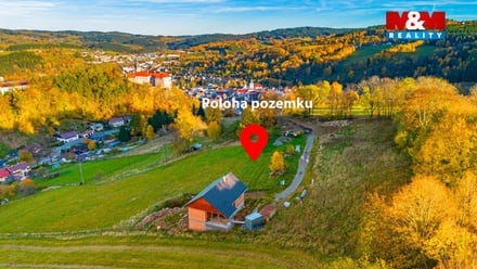 Prodej stavebního pozemku 1 207 m², Vimperk