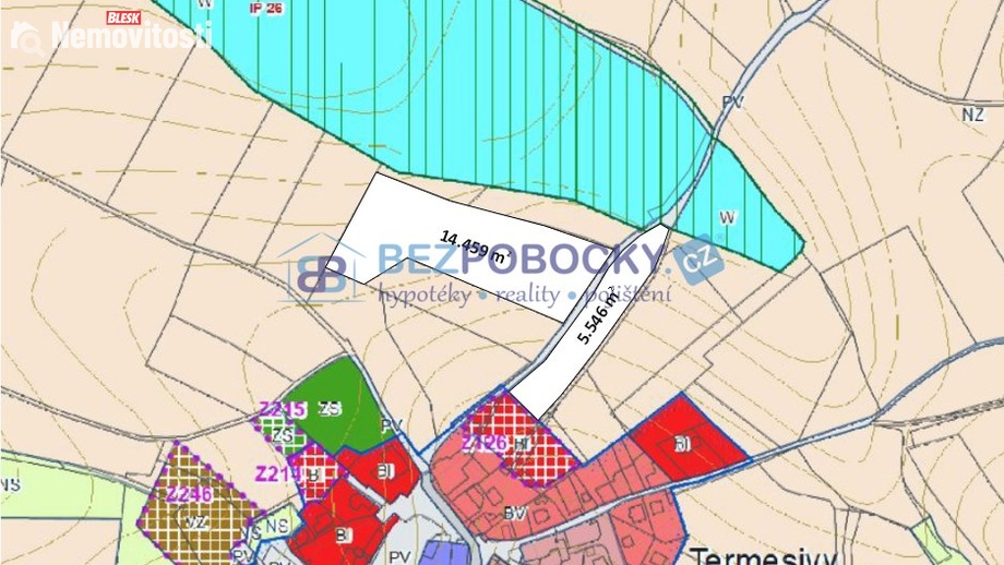 Prodej komerčního pozemku 20 005 m², Havlíčkův Brod