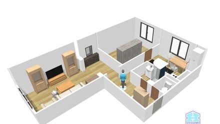 Prodej bytu 2+1 50 m², Tachov