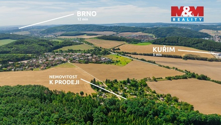 Prodej zahrady 418 m², Kuřim