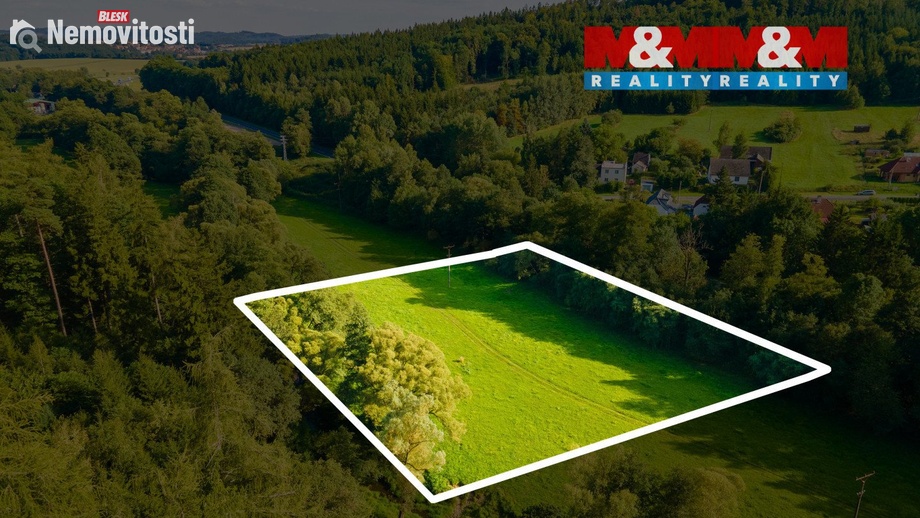 Prodej louky 4 855 m², Prádlo