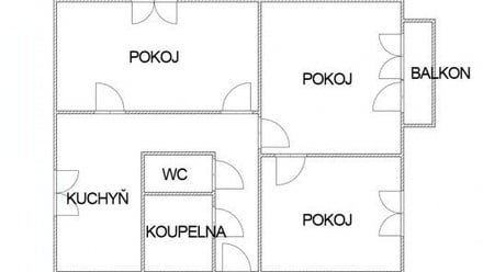 Pronájem bytu 2+1 58 m², Ostrava-Jih