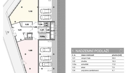 Pronájem obchodního prostoru 109 m², Praha - Hlubočepy
