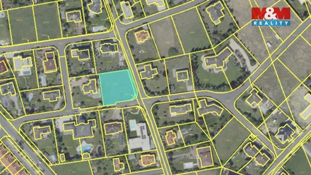 Prodej stavebního pozemku 1 345 m², Jesenice