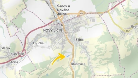 Prodej podílu 1/2 louky 4 584 m², Nový Jičín