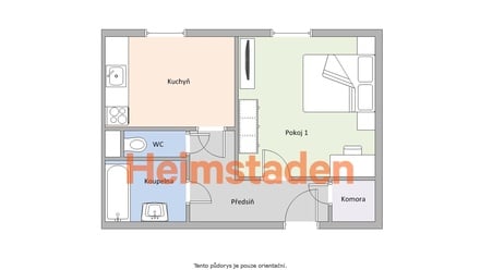 Pronájem bytu 1+1 37 m², Ostrava-Mor.Ostrava - Ostrava - Moravská Ostrava