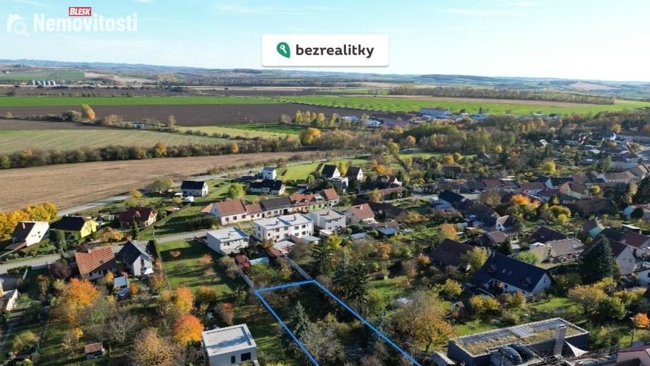 Prodej stavebního pozemku 923 m², Luleč