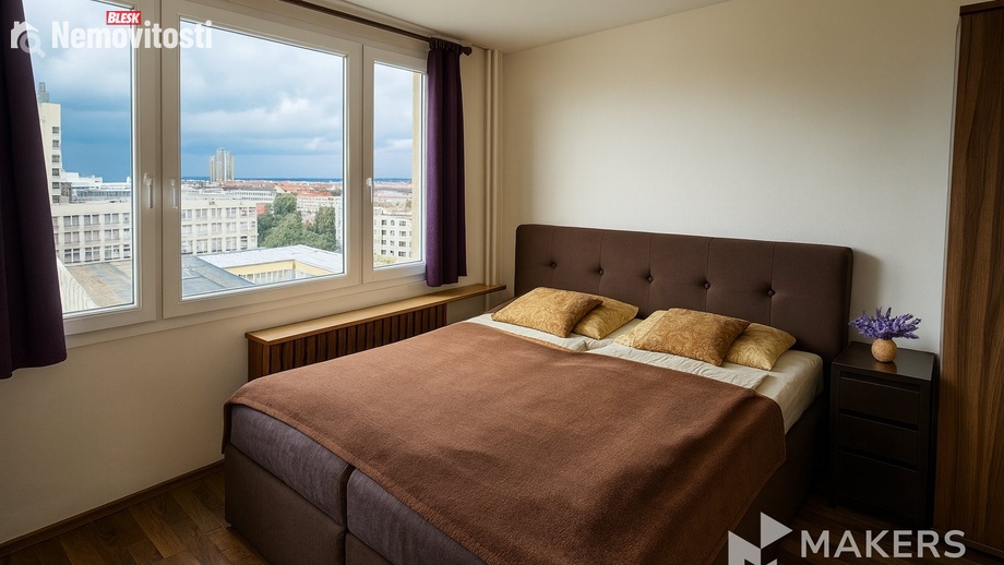 Pronájem bytu 3+kk 63 m², Praha - Nusle
