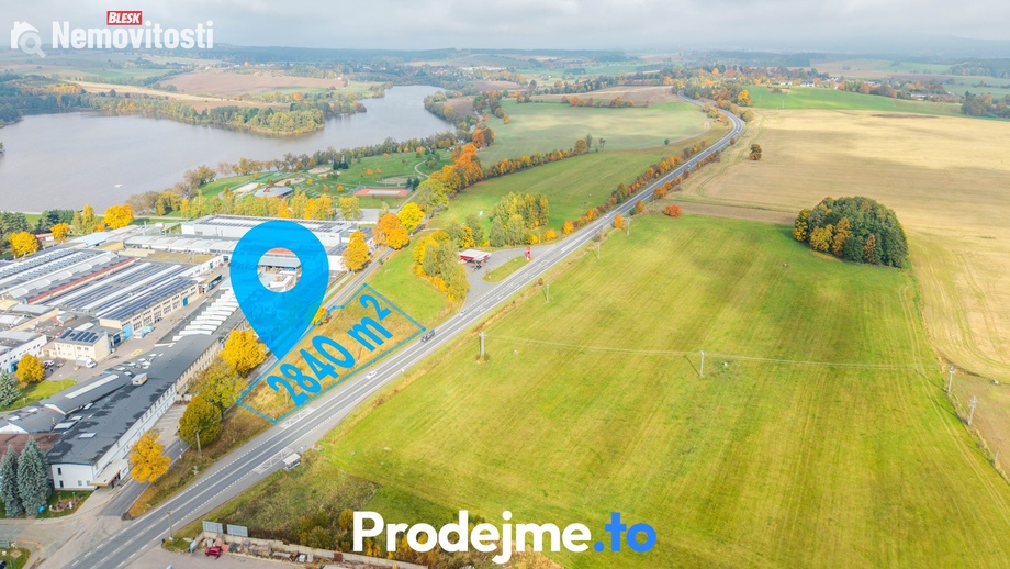 Prodej komerčního pozemku 2 840 m², Žďár nad Sázavou
