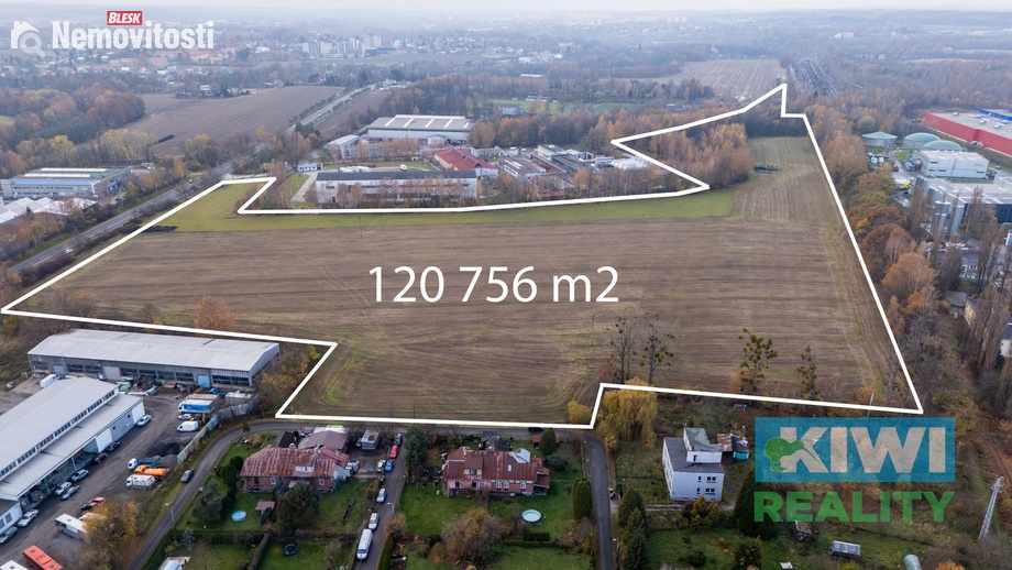 Prodej komerčního pozemku 120 756 m², Horní Suchá