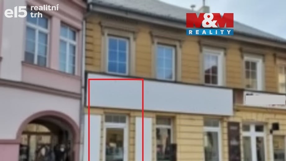 Pronájem obchodního prostoru 26 m², Přelouč